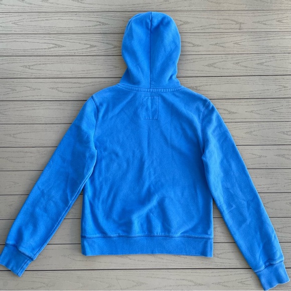 Aeropostale Blue Logo Hooded Sweatshirt L - Picture 4 of 4